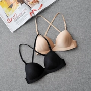Vẻ đẹp gợi cảm trở lại chống chiếu sáng phần dưới mỏng ống trên ngực áo ngực nhỏ ngực không thép vòng áo ngực đồ lót nữ sinh