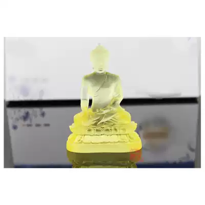 Shakyamuni Buddha ancient law glass seat Theravada Buddhism Buddha drop magic seal matte send exquisite gift box