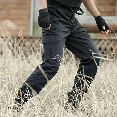 Outdoor military fans pants Special Forces Tactical pants black security training pants spring and autumn wear-resistant work pants