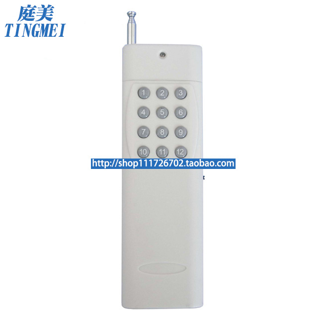 Long-distance 12-key high-power wireless remote control switch controller transmitter Remote wireless remote control can pass through the wall