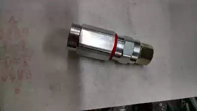 Cable TV 75-9 waterproof F-head aluminum oversize connector through head butt head amplifier cable