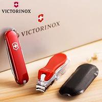 Gốc xác thực Vickers Thụy Sĩ Army Knife 0.6223 Mô Hình (Màu Đỏ) + Nail Clipper Knife Cut Bộ Quà Tặng dao găm quân đội M9