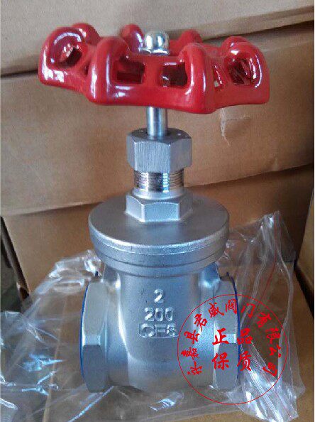 Z15W-16 stainless steel wire buckle gate valve internal DN15 DN15 DN20DN25 DN80 DN80 valve stainless steel Junwei