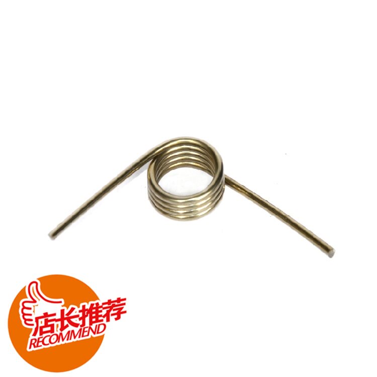 Stainless steel torsion spring Torsion spring limited edition 2-20-90 degrees-4-ring arm length 50mm Custom torsion spring