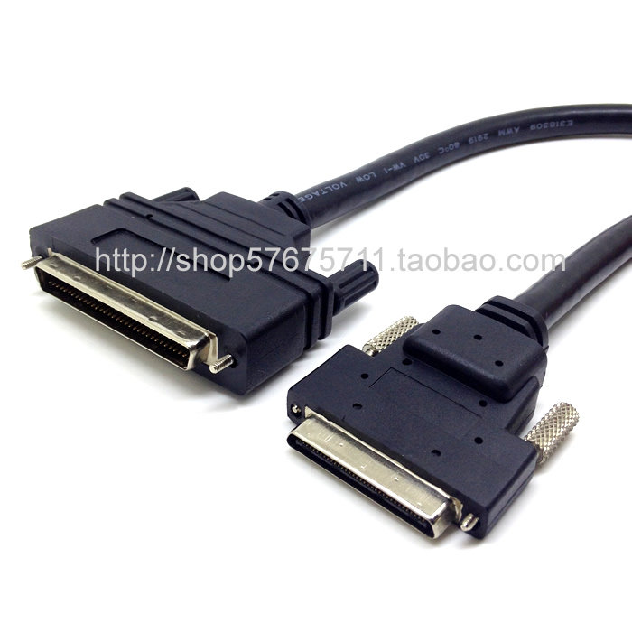1 5m SCSI line external line HD68 pin to VHDCI68 large 68 to small 68 line