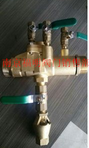  Full-copper threaded back-flow preventing machine full copper (anti-fouling partition valve) Special backflow preventing machine for air conditioning