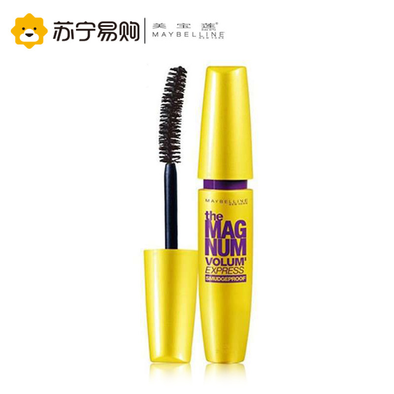 Maybelline/美宝莲睫毛膏大眼睫毛膏纤长浓密卷翘防水不晕染