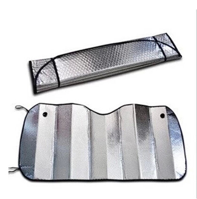 Car sunshade sunscreen heat insulation curtain tin foil shade pad front windshield cover car sun block