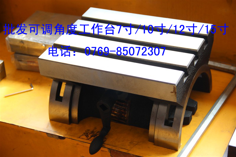 Taiwan Adjustable Angle Workbench 7 Inch 10 Inch 12 Inch 15 Inch 24 Inch Milling Machine Pitch Disc Heavy Duty High Precision