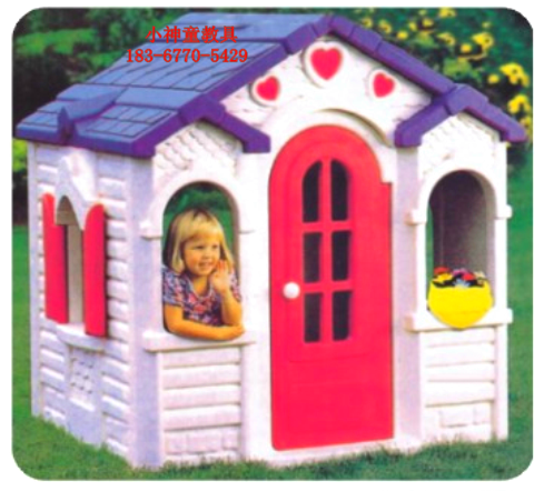 Special Price Children Play House Plastic Small House Outdoor Children Play House Chocolate Lodge Game Lodge Environmentally Friendly