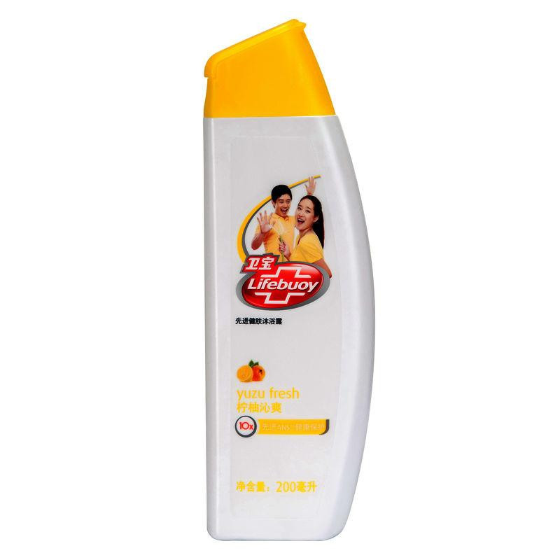 卫宝先进健肤沐浴露-柠柚沁爽200ml