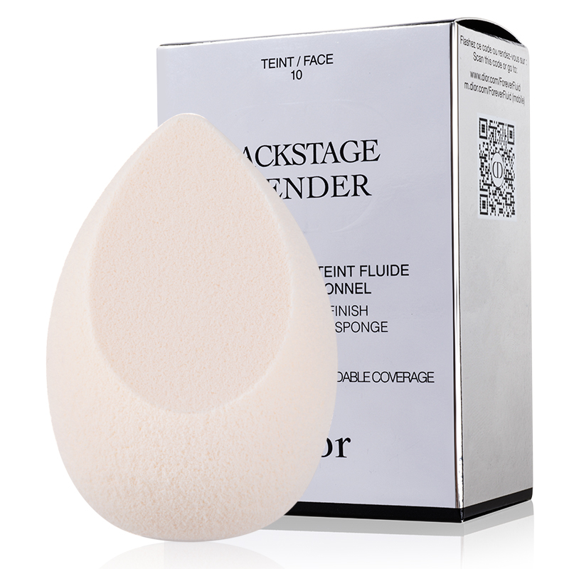 Dior/迪奥后台立体抛光海绵 乳白色美妆蛋粉扑粉底液绝配完美贴合