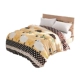 Mùa thu và mùa đông dày ấm áp san hô lông cừu flannel đôi chăn tấm chăn 	chăn phao dày	 Quilt Covers