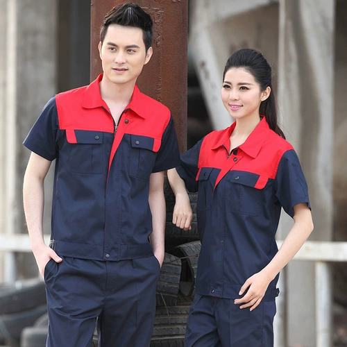 Летний комбинезон, износостойкая летняя одежда, короткий рукав