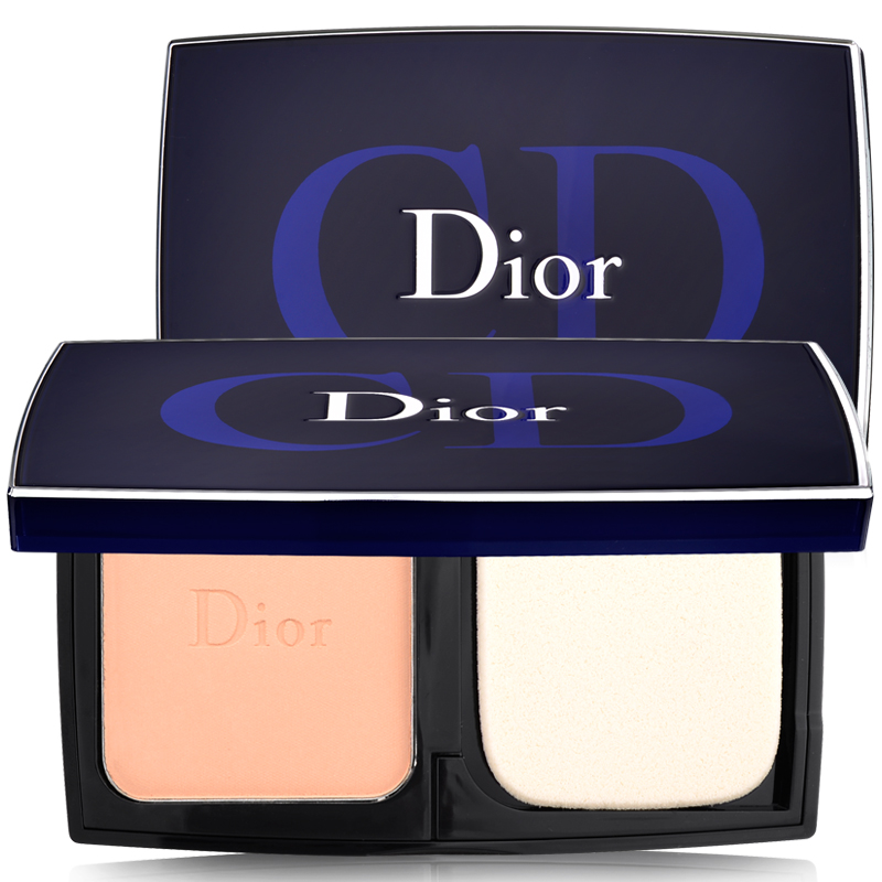 DIOR迪奥 凝脂恒久粉饼10g FOREVER SPF25/PA++ 半哑光控油隐毛孔