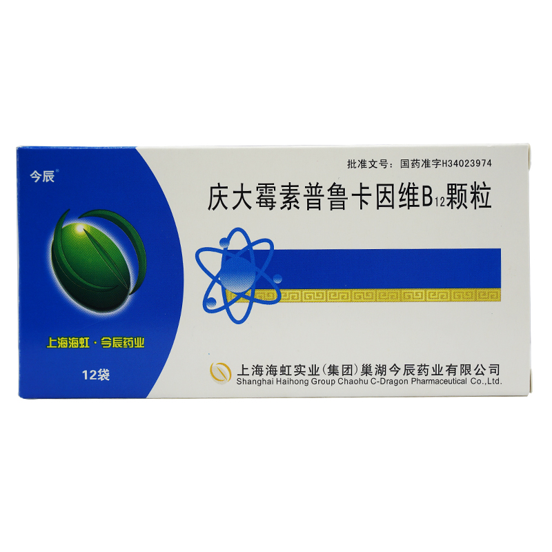 今辰 庆大霉素普鲁卡因维B12颗粒 12袋/盒