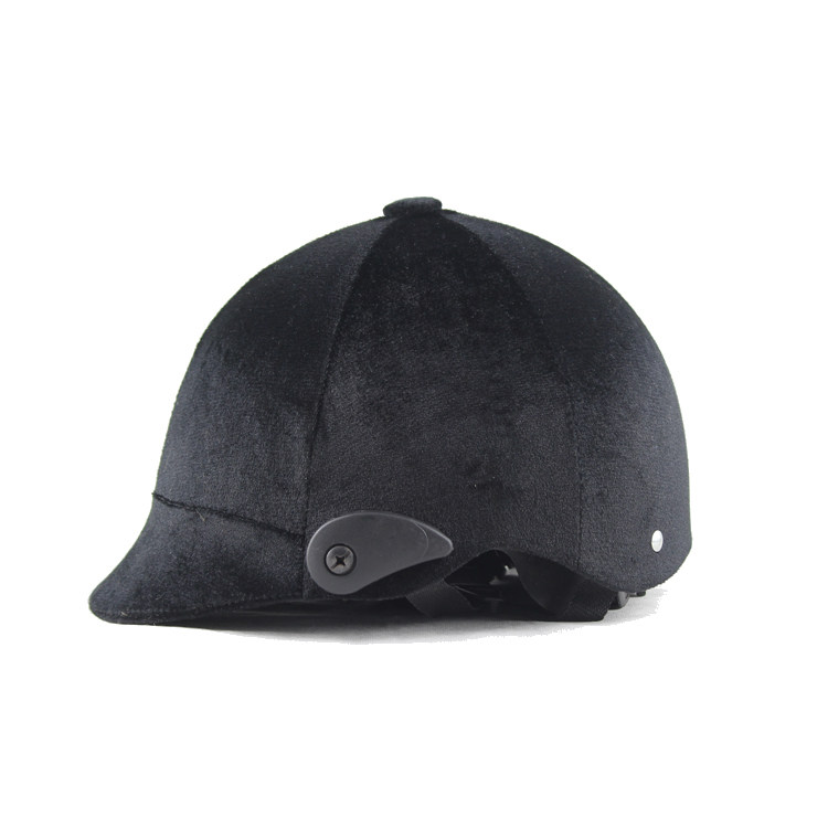 Equestrian supplies Riding helmet Men's and women's children's fashion riding hat Polo hat flannel shooting props