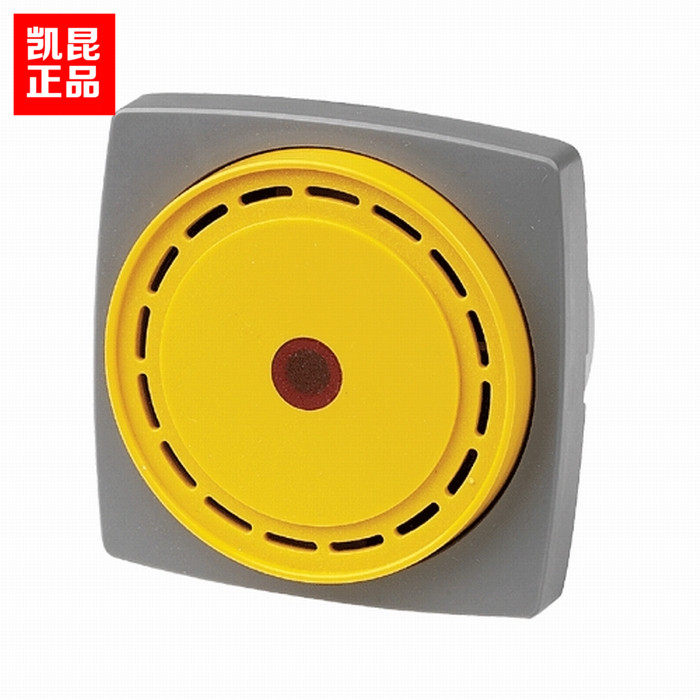 Kaikun electronic buzzer KMB-P80 DC24V with LED light panel installation intermittent shiny sound