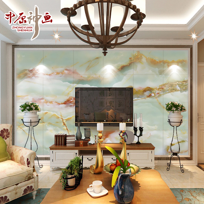 ��ԭ�񻭴�ש��ʽ3d�·�ʯ��