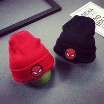 Baby hat winter 1-2-4 years old wool hat Childrens hat autumn and winter Korean version of trendy boys and girls winter knitted hat