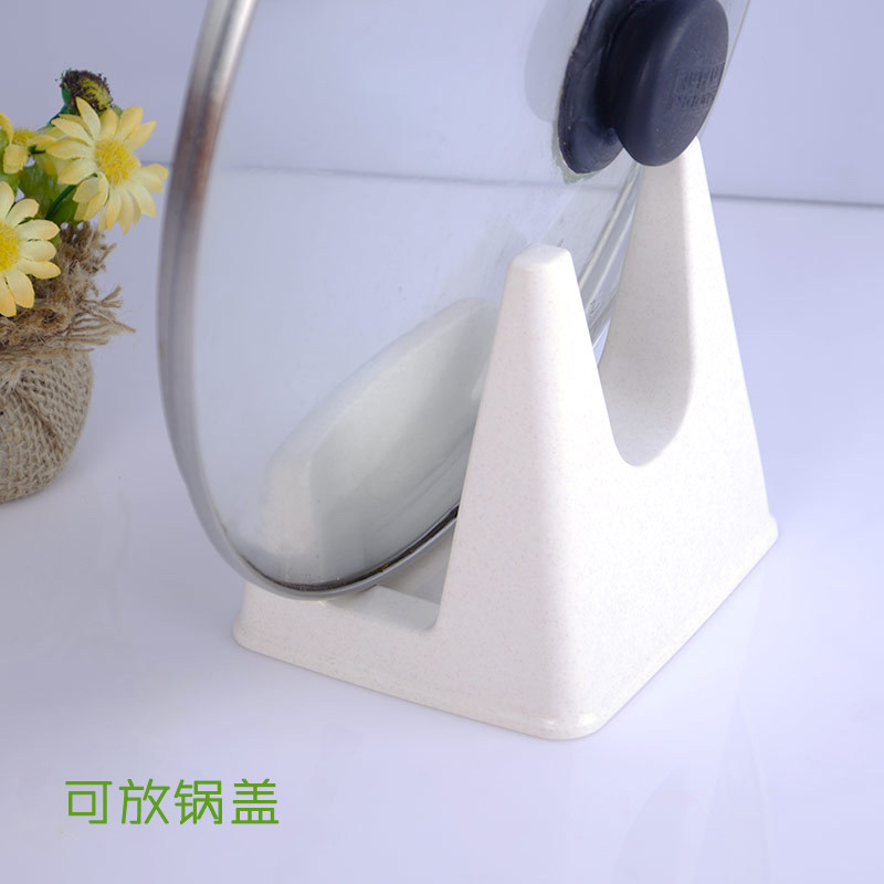 Multipurpose lid rack cutting board frame simple and easy to wash and cooker lid kitchen small tool glass lid rack kitchen knife frame
