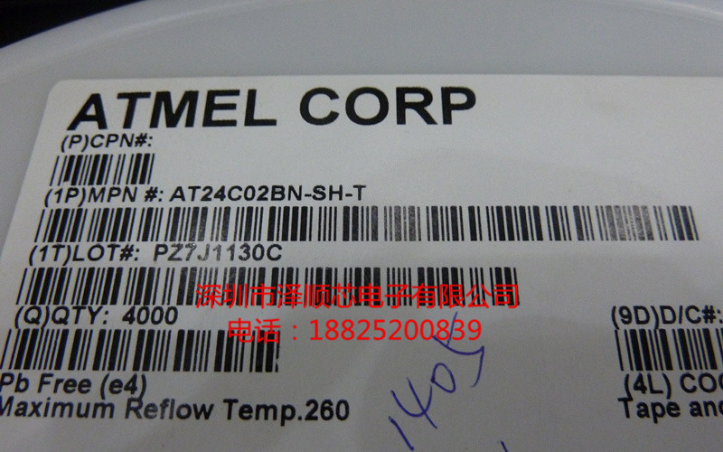 AT24C02BN-SH-T silk screen 02B1 24C02 SOP8 memory brand new imported original