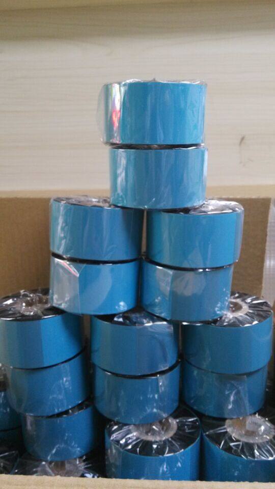 All resin base barcode machine label carbon belt 110mm 300m 90m wax base carbon belt
