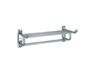 Elegant Stainless Steel Wool Towel Rack Makeup Room Bathroom Rack Double H-shaped hook towel rack ANT-113