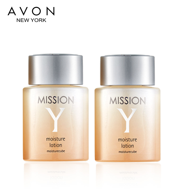 Avon/雅芳美颜露50ml双瓶 MissionY双酵母心机水补水保湿