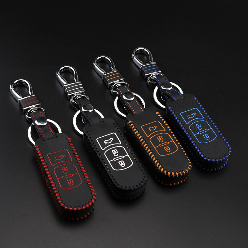 Mazda Atez Onksera cx-4 cx-5 remote key bag cover leather and men's key bag modification