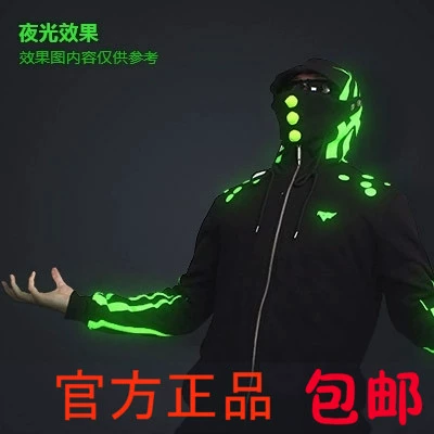 Miễn phí vận chuyển qua đường lửa xung quanh trung tâm mua sắm CF Hulk đi săn Bộ đồ đêm đi săn Áo len dạ quang Áo thun ngắn tay Hulk - Game Nhân vật liên quan