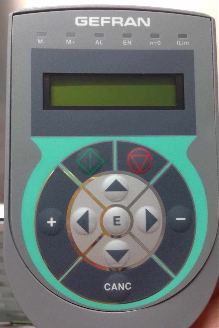 Original imported Italian Xiwei DC speed controller operator TPD32-EV control panel