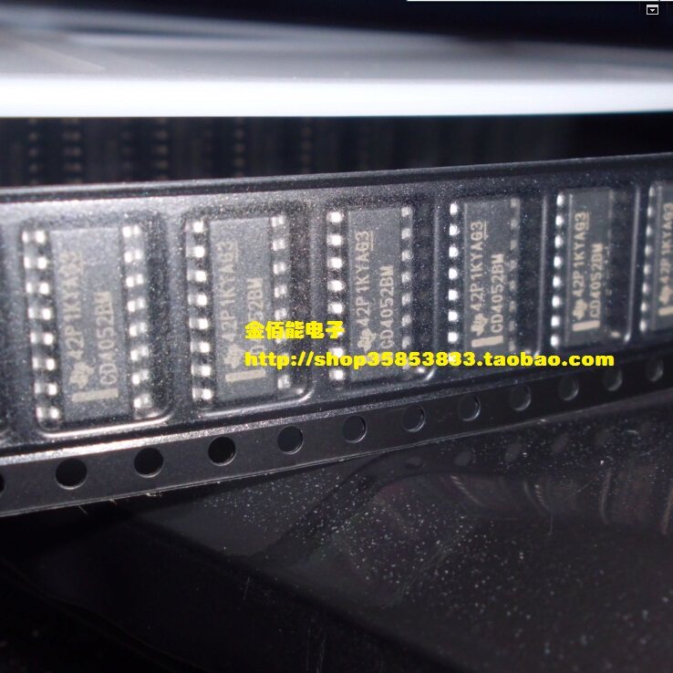 CD4052BM HCF4052 multiplex demultiplexer IC patch SOP-16 brand new original