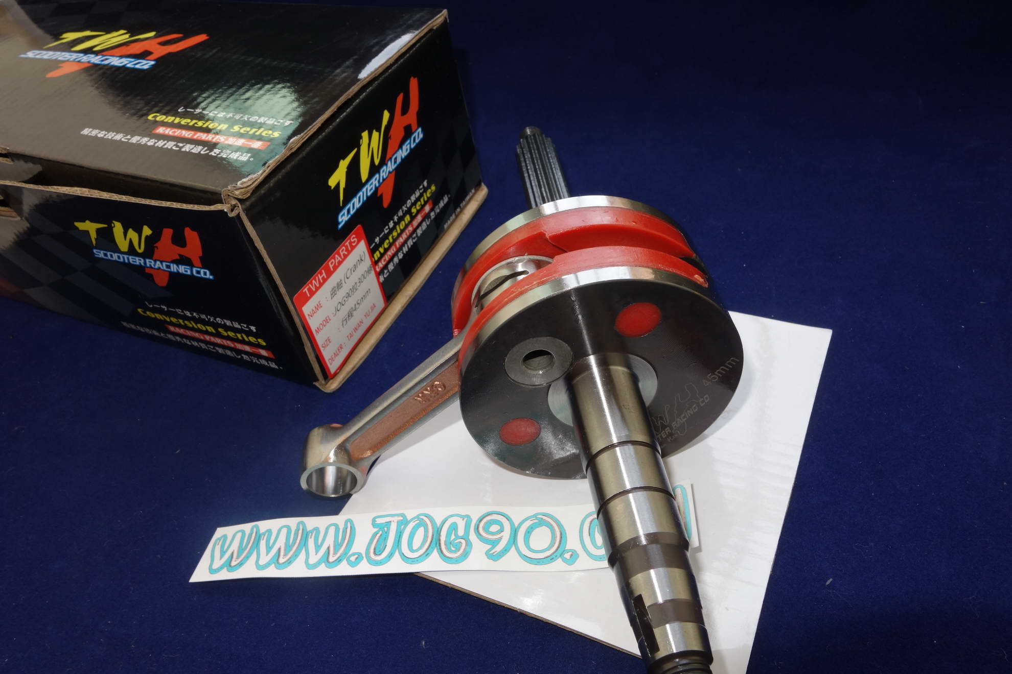 TWH JOG90 SAIL 90 AXIS 90 WITH 300 BAKELITE CRANKSHAFT PULL 300 STROKE 45MM