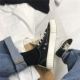 Giày màu vàng đào nhỏ siêu lửa nữ mùa hè phiên bản mới của Hàn Quốc của ulzzang Harajuku giày hoang dã năm 1992