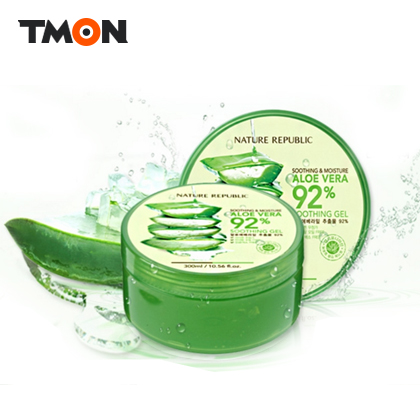 NatureRepublic自然乐园92%补水修护保湿芦荟胶