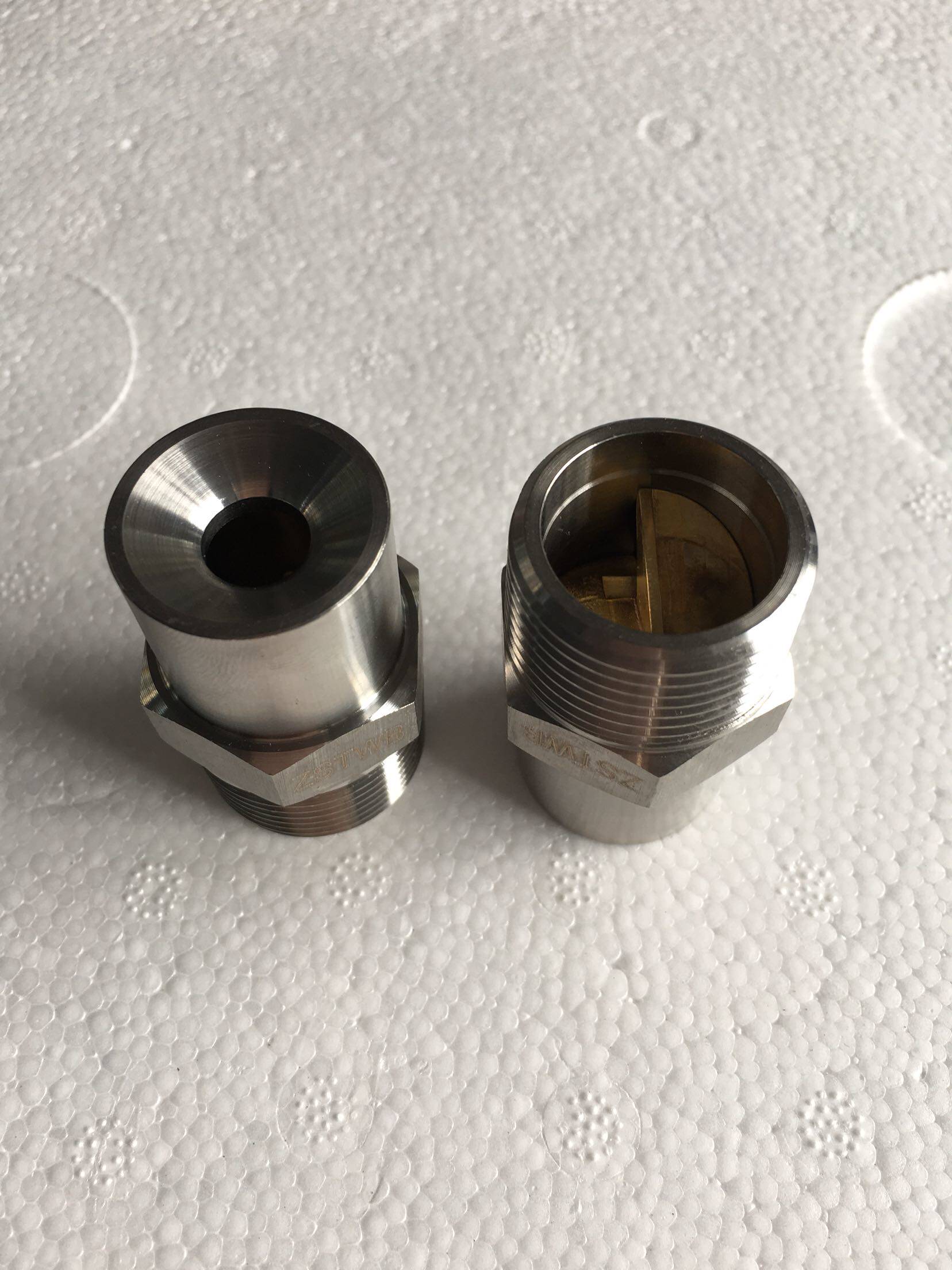 Fire high-speed water mist nozzle ZSTWB 33 7-120 DN20 stainless steel 304 material fire nozzle spot