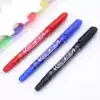 Full 5 free shipping ZEBRA ZEBRA MO-120-MC small double-headed marker Oily quick-drying marker