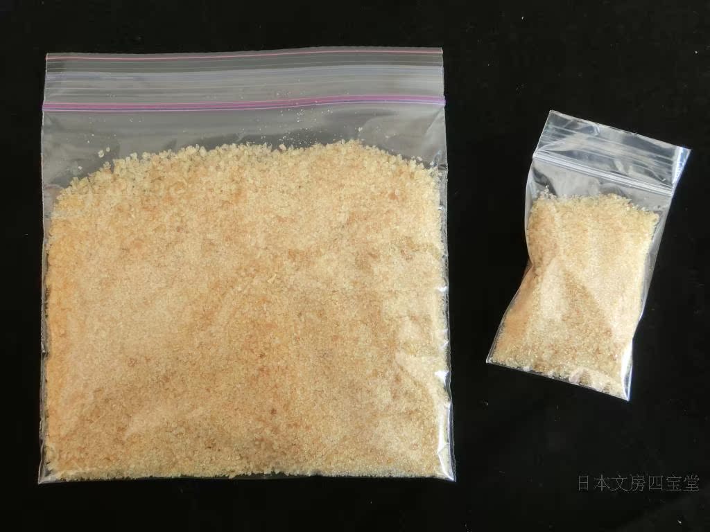 Japanese imported granular 50g special gelatin Chinese painting mineral pigment rock painting painting articles