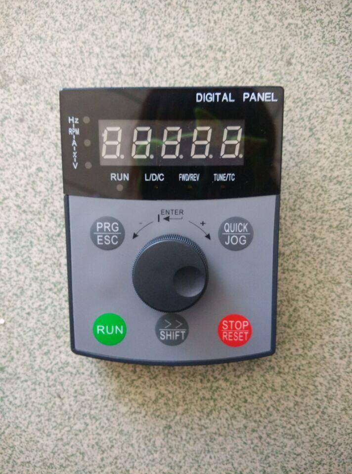 VF Conditioner Moduling Operations Settings Panel DIGITAL PANEL QUICK JOG
