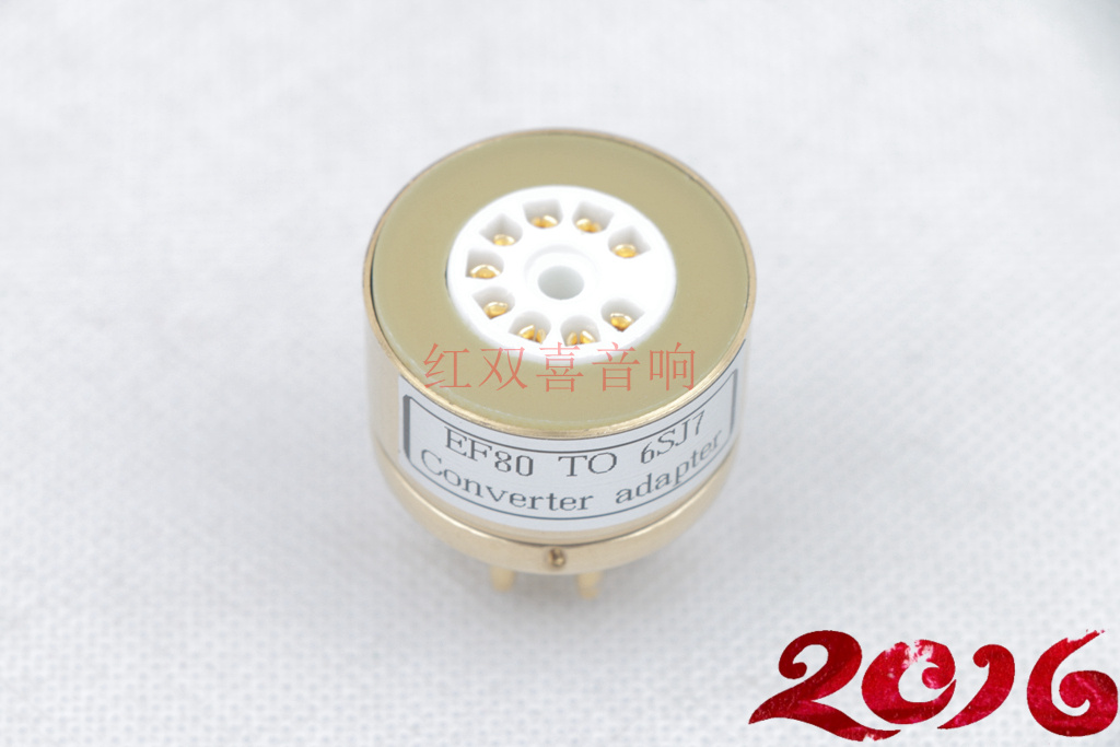 Vacuum tube converting EF80 EF80 EF85 EF85 EF183 EF183 EF184 turns 6SJ7