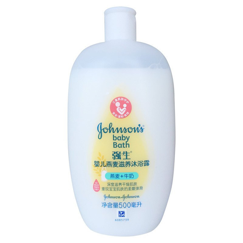强生（Johnson）婴儿燕麦滋养沐浴露500ml