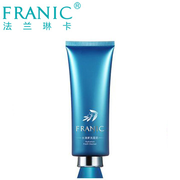 法兰琳卡洗面奶水清新洁面100ml 补水保湿深层洁净洁面乳女