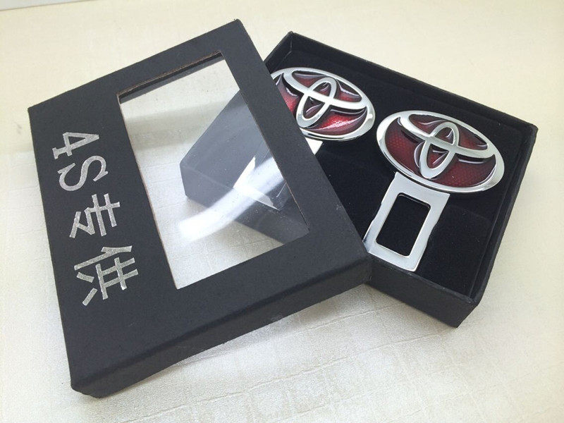 丰田汉兰达RV4凯美瑞锐志汽车安全带卡扣保险带夹插头插扣插卡