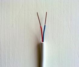 Indoor 2-core telephone line 4 Core indoor telephone line pure copper telephone line foot 100 m white