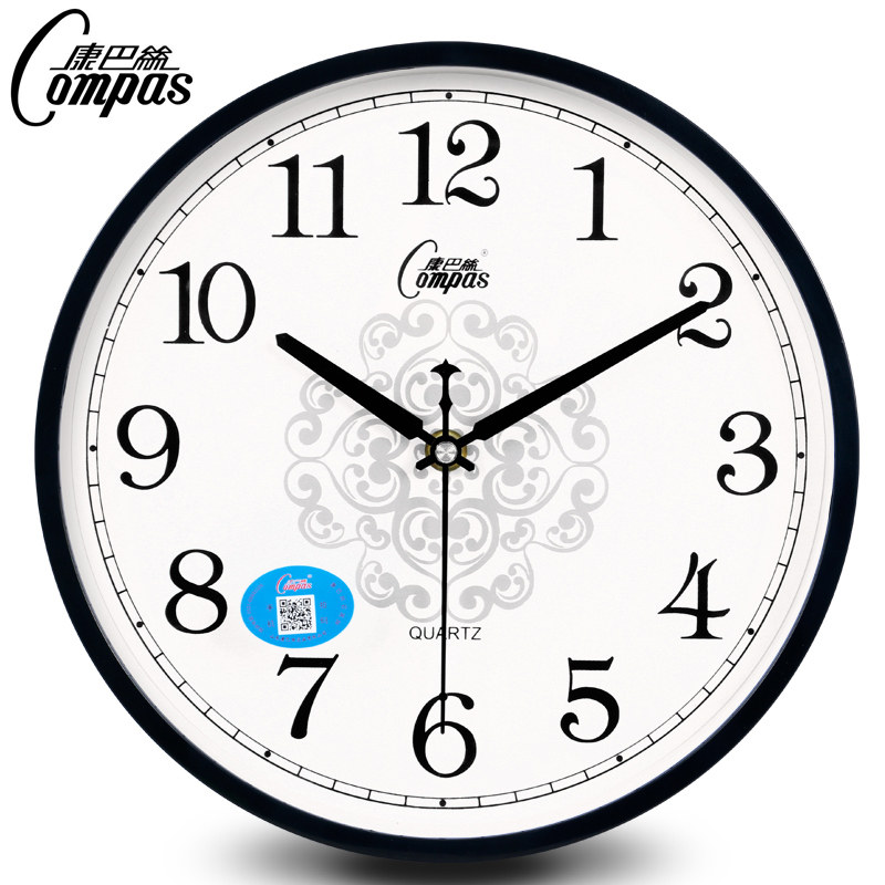 Conpasse fashion hanging bell bedroom Living room Office mute clock hanging table minimalist creative quartz clock Table 1030