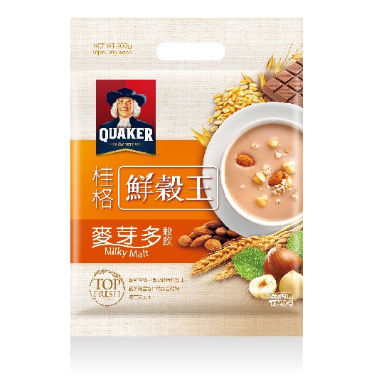 桂格 桂格鲜谷王-麦芽多(30gx10入)QUAKER台湾官网直邮进口