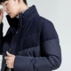 Taiping chim quần áo nam mùa đông màu xanh nước biển ấm áp quần áo cotton thanh niên cotton trùm đầu áo khoác thủy triều B1AB54308