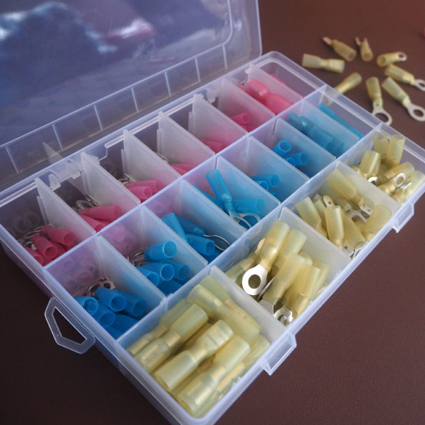 Cross-border e-commerce thermal terminal combination 240 pcs wire connectors terminal 240 pcs