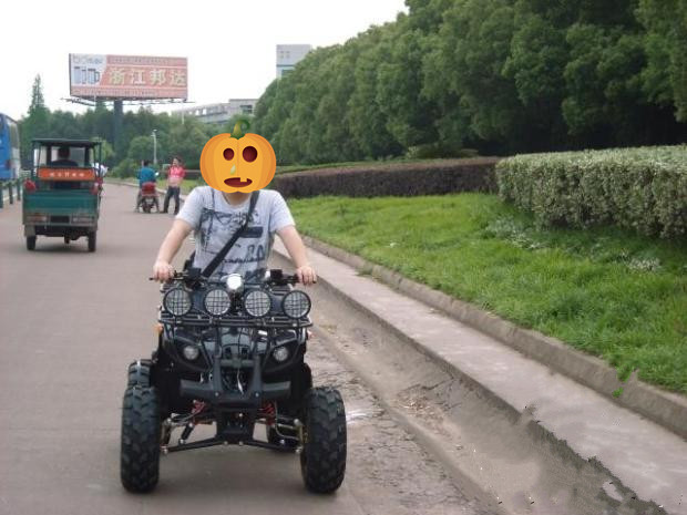 125CC Petrol Beach Car 678 Inch Tire With Inverted locomotive Off-road Locomotive Cardin Car Sports Car